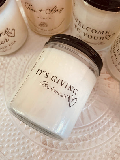 Bridal Era Collection | 9oz Coconut Soy Candles