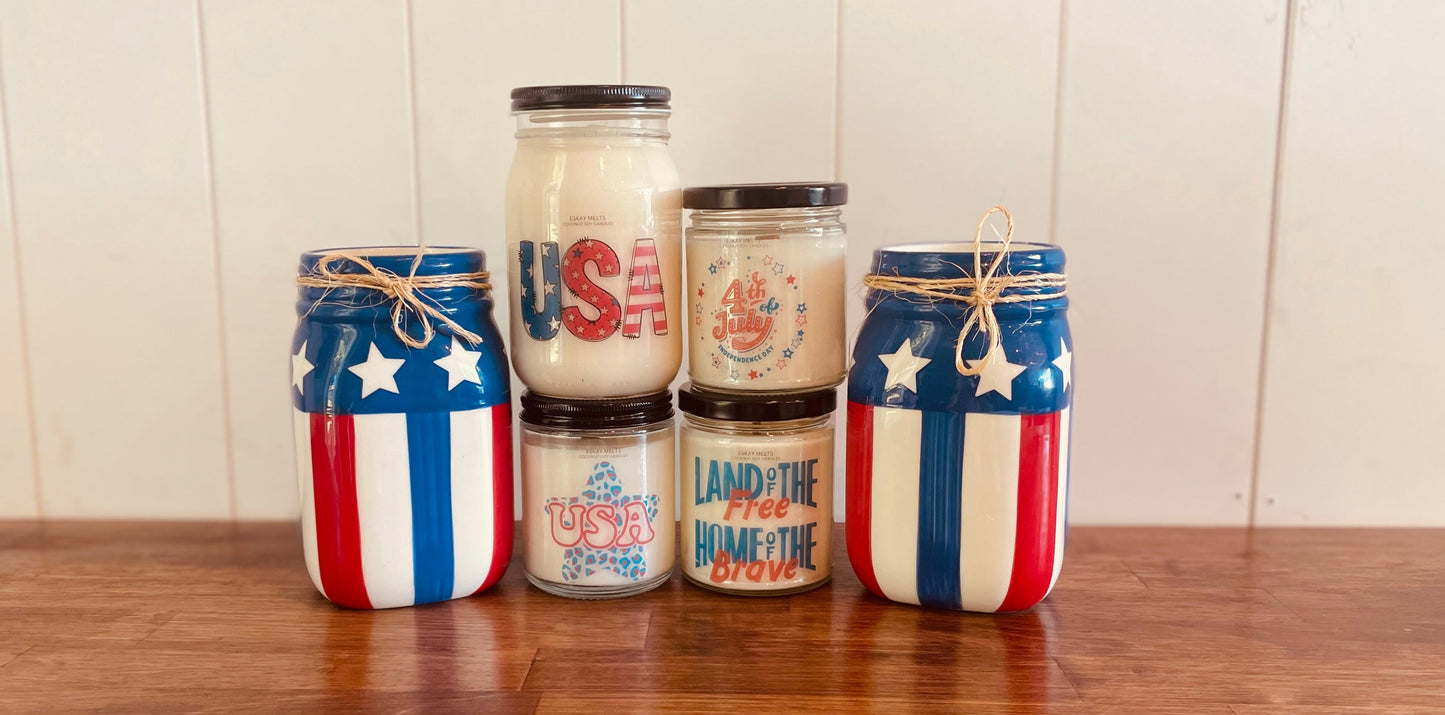 9oz Home of the Free Candle