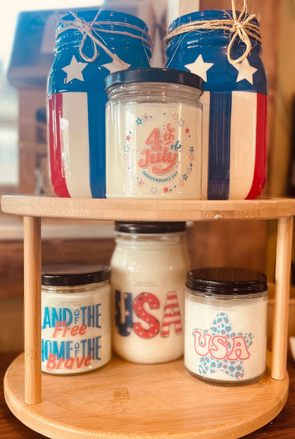 9oz Home of the Free Candle