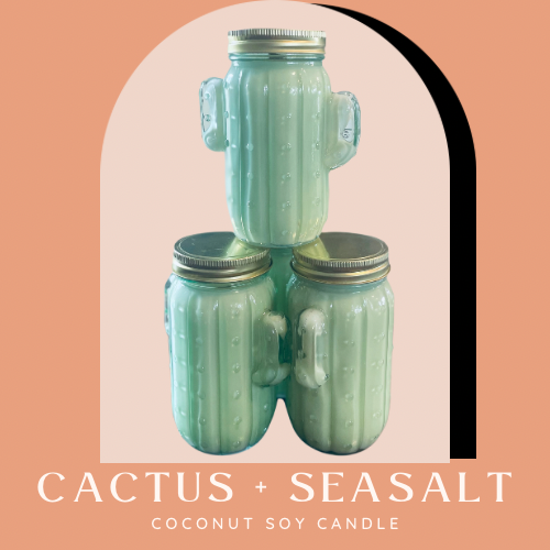 16oz Cactus Sea Salt candle