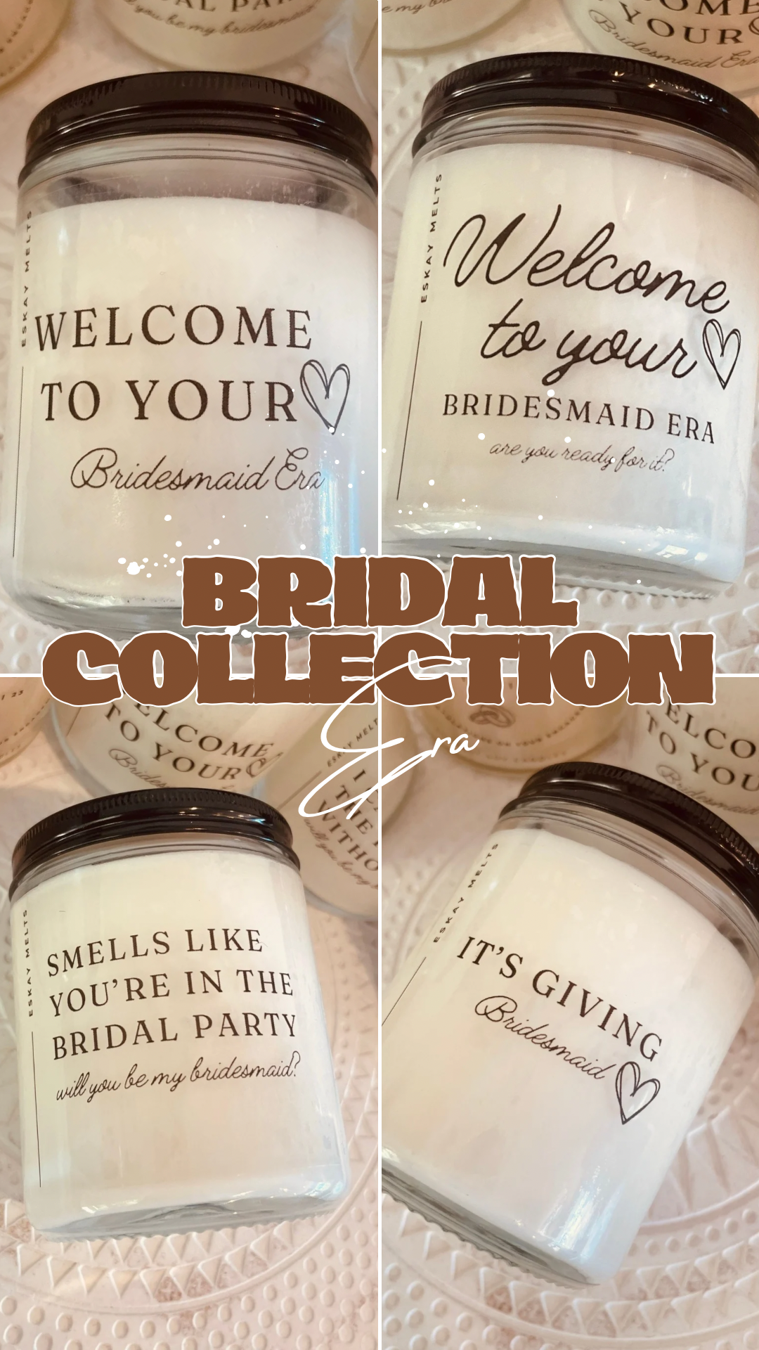 Bridal Era Collection | 9oz Coconut Soy Candles