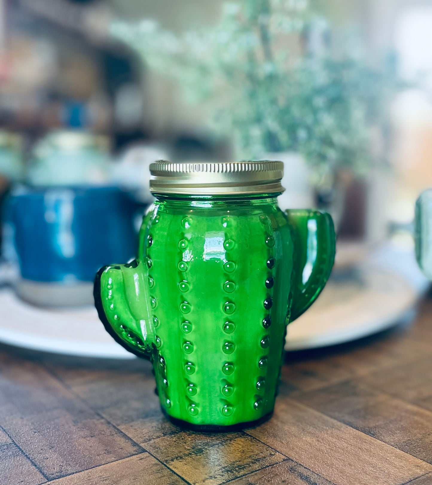 14oz Green Cactus Candle