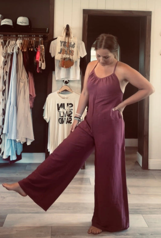 Magnolia Wide Legged Jumpsuit